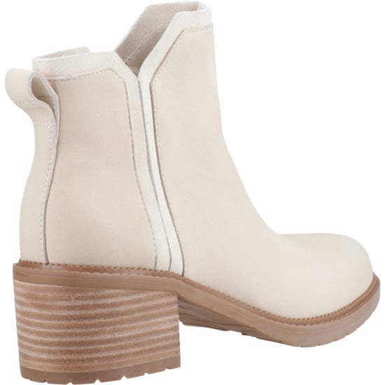 TOMS Hailey Leather Women's Beige Boots - Image 2