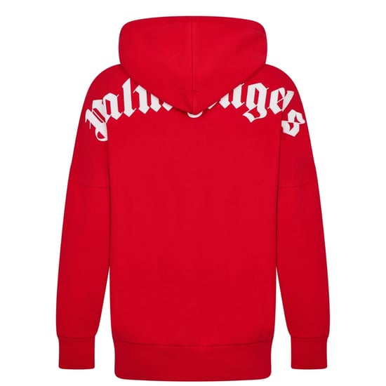 Palm Angels Classic Logo sudadera con capucha roja - Image 2