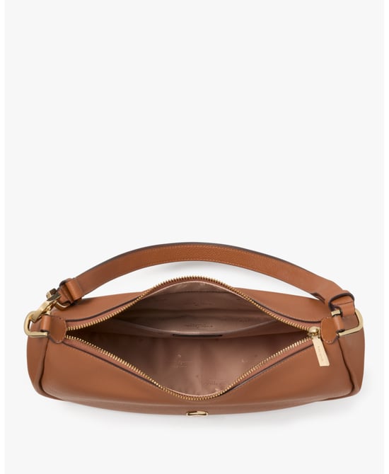 Kayla Pebbled Leather Large Shoulder Bag
