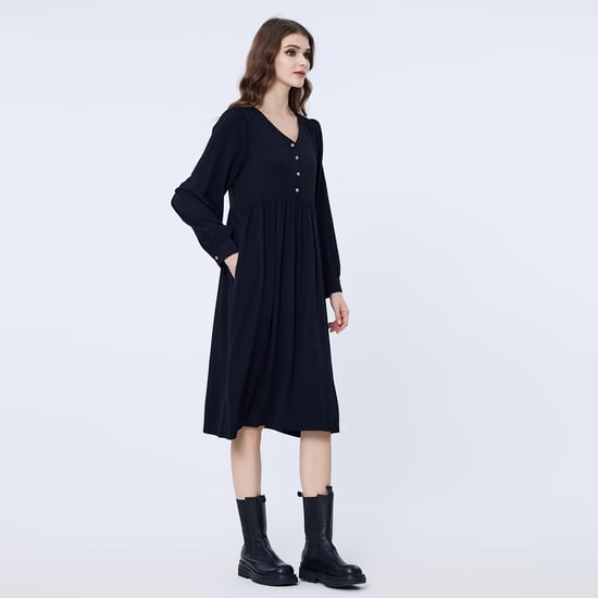 Retro-style loose shirt-dress - Image 2