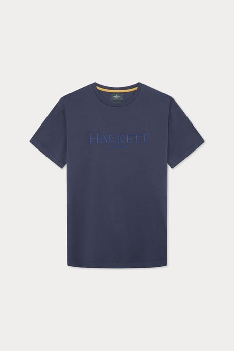 Heritage Classic Large Logo Short Sleeve T-shirt Navy