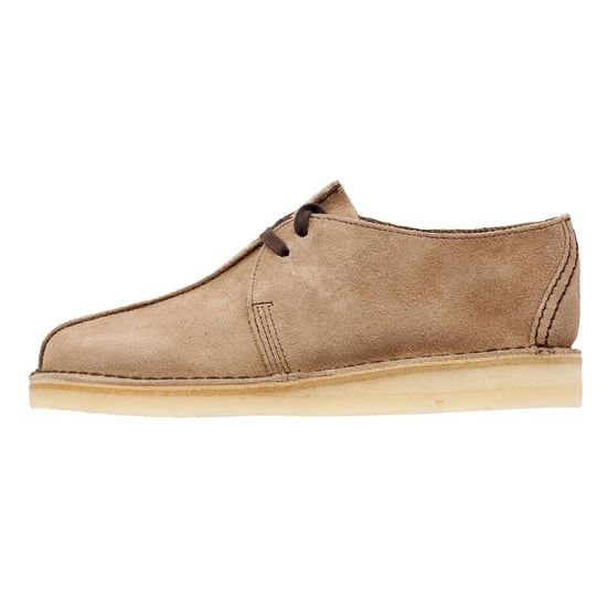 Clarks Originals Desert Trek Wolf Suede Men's Chocolate Brown Shoes - Image 6