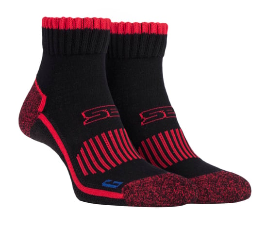 Calcetines de trekking Storm Bloc de algodón para hombre, altos y tobilleros - Image 1