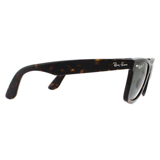 Gafas de sol Ray-ban rectangulares unisex verde tortuga polarizadas - Image 4