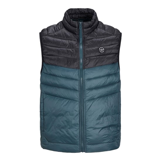 Jack & Jones Mens Sleeveless Gilet – Zipper Closure and High Neck