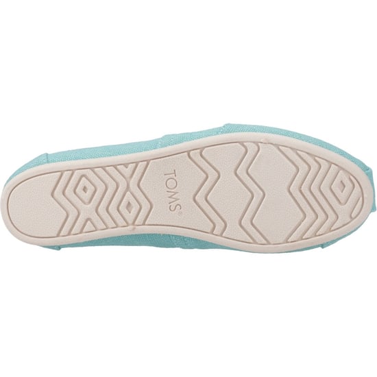 TOMS Alpargata Classic Jute Women's Aqua Espadrilles - Image 3