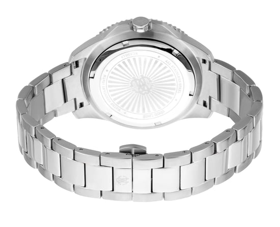 RC5G013M0085 Roberto Cavalli Mens Quartz Stainless Steel Black 10 ATM 44 mm Watch