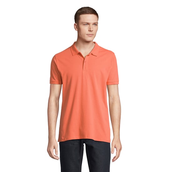SOLS Mens Planet Polo Shirt (Pop Orange) - Image 1