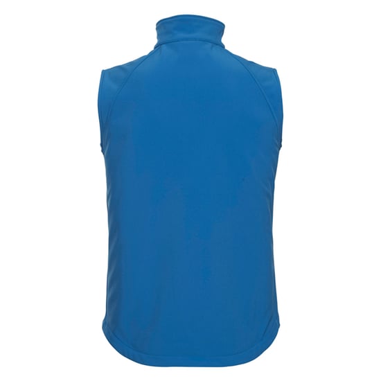 Russell Mens Softshell Gilet (Azure Blue) - Image 2