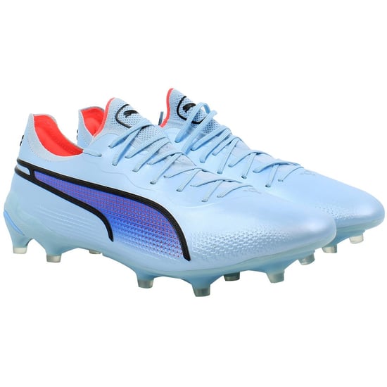 Botas de fútbol Puma King Ultimate FG/AG para hombre en azul - Image 2
