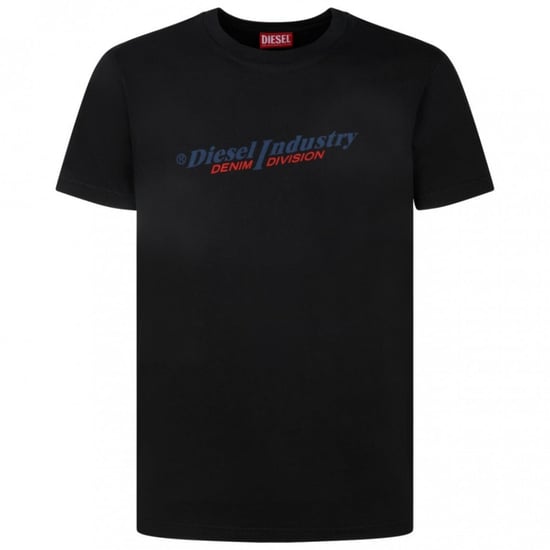 Diesel Industry Denim Division Logo Black T-Shirt