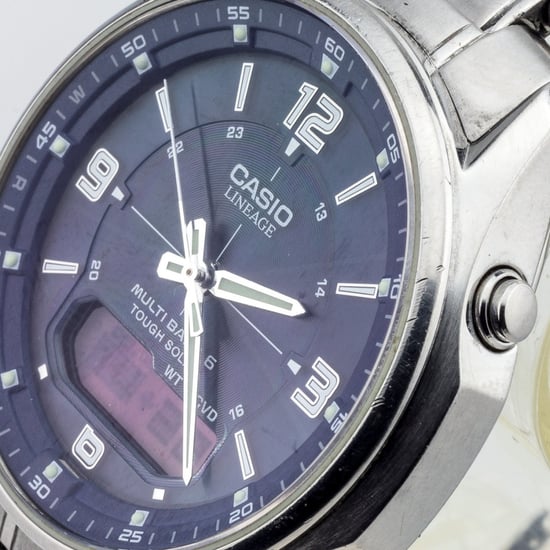 Casio Radio Controlled Watches Men's Silver Watch LCW-M100DSE-2AER - Image 3