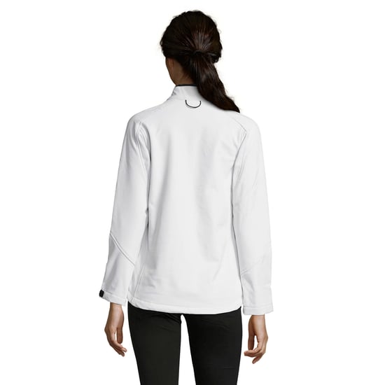 SOLS Womens/Ladies Roxy Soft Shell Jacket (White) - Image 2