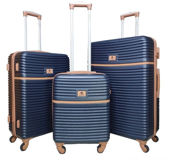 Hardshell Cabin Suitcase Robust 4 Wheel ABS Luggage Travel Bag