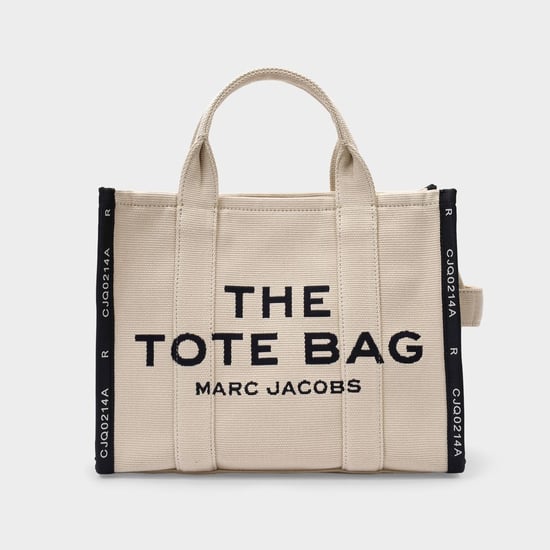 The Medium Size Tote Bag Jacquard - Marc Jacobs - Warm Sand - Cotton