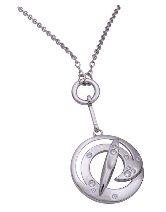Orphelia Women's 925 Sterling Silver Chain with Pendant - Silver ZH-4494 - Image 3