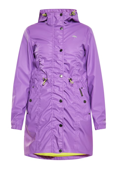 Schmuddelwedda raincoat women purple - Image 1