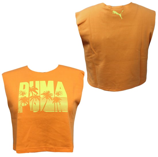 Top corto naranja Puma x Fenty - Mujer - Image 1