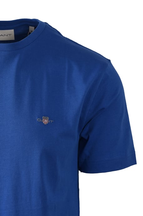 Gant Reg Shield Ss T-shirt Rich Blue - Image 3