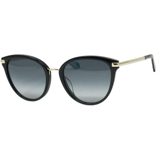 Kate Spade gafas de sol negras con lentes sombreados en gris - Image 2