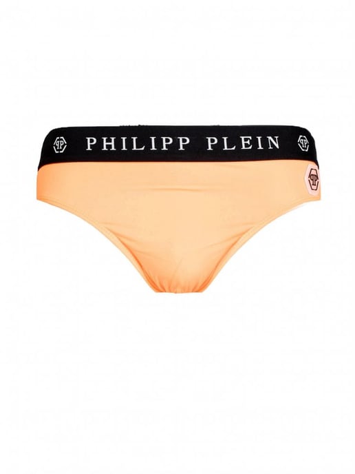 Philipp Plein Shorts de baño del hombre naranja - Image 1