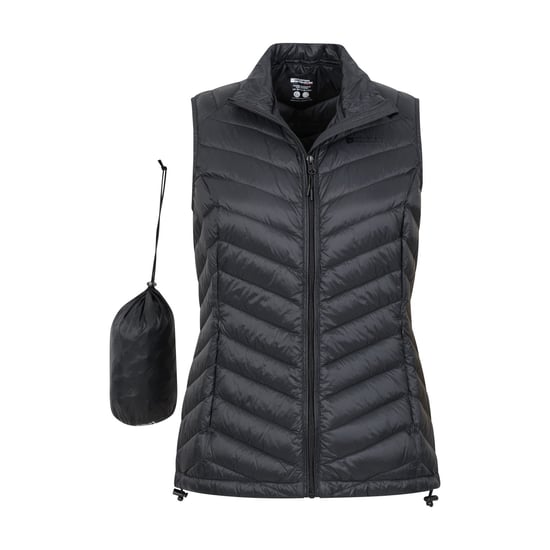 Mountain Warehouse Womens/Ladies Extreme II Featherweight Gilet (Black) - Image 3