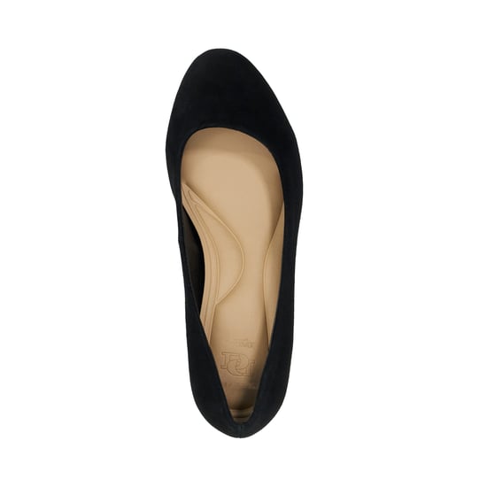 Dune Ladies Wf Bracket - Wide Fit Comfort Block-Heeled Courts - Image 4