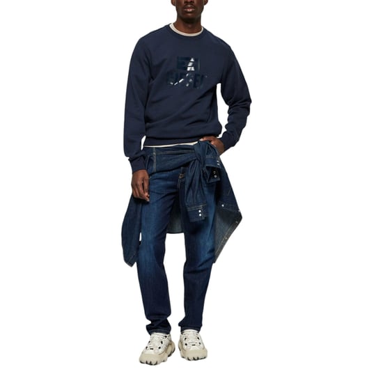 Sudadera Diesel Monotone Azul Marino - Image 6