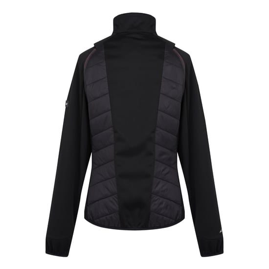 Regatta Womens/Ladies Steren II Hybrid Jacket (Black/Flamingo Pink)