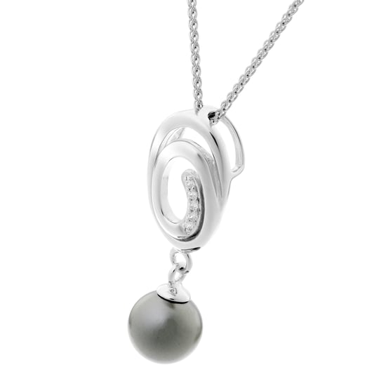 Orphelia 'Eden' Women's 925 Sterling Silver Chain with Pendant - Silver ZH-7116 - Image 2