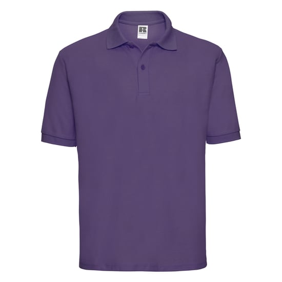 Russell Mens Classic Polycotton Polo Shirt (Purple) - Image 1