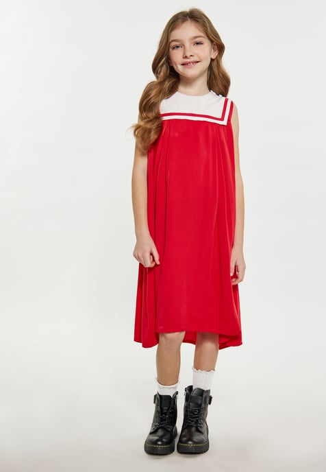 Dreimaster Dress red - Image 2