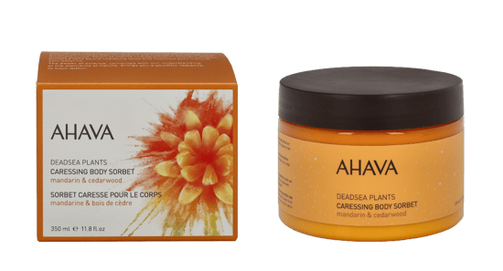Ahava Deadsea Plants Caress. Body Sorb. Man. & Ced 350ml - Image 1