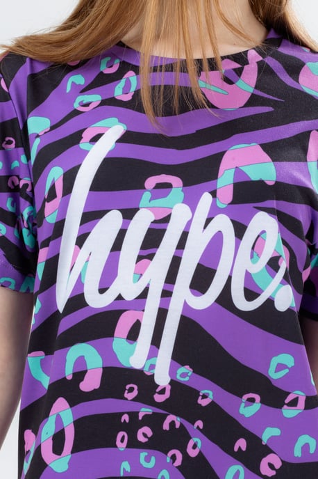 Hype Girls Funky Zeb-Pard T-Shirt