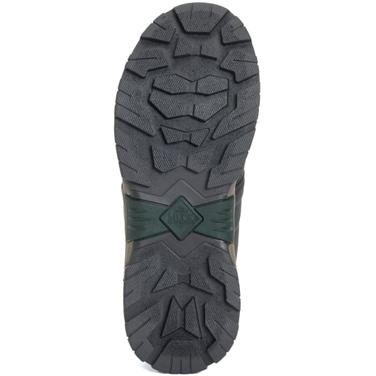 Muck Boots Apex Mid Zip Rubber Dark Brown Wellington Boots - Image 4