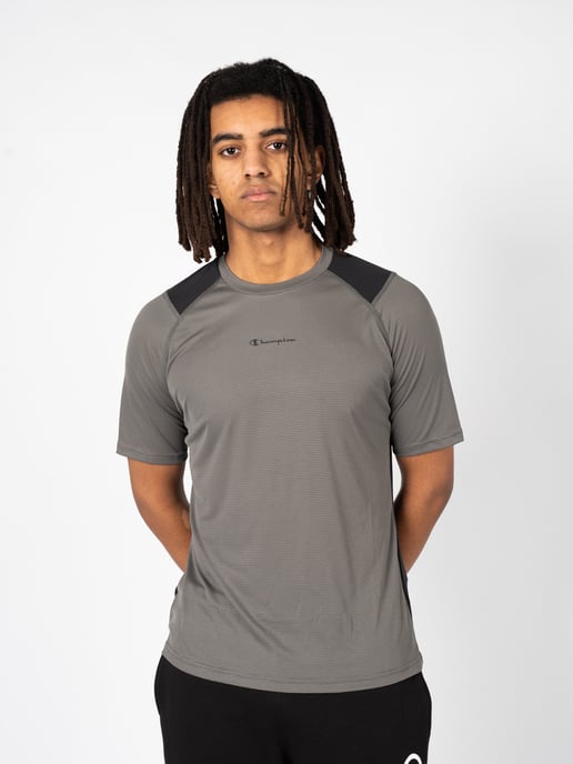 Champion T-Shirt Tech Tee del hombre negro, Gris - Image 3