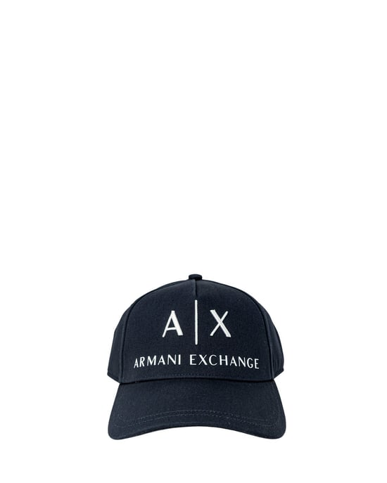 Gorra de béisbol con logo de Armani Exchange - Marino - Image 1