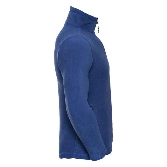 Russell Mens Zip Neck Outdoor Fleece Top (Royal Blue) - Image 3