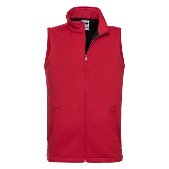 Russell Mens Softshell Gilet (Classic Red) - Image 1