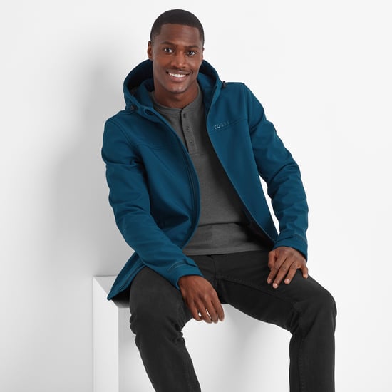 Feizor Mens Softshell Hoody Marine Blue