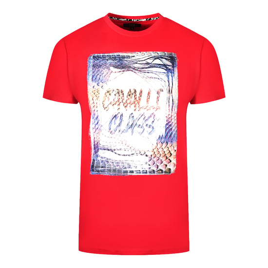 Camiseta Roja con Logo de Caja Cavalli Class - Image 1