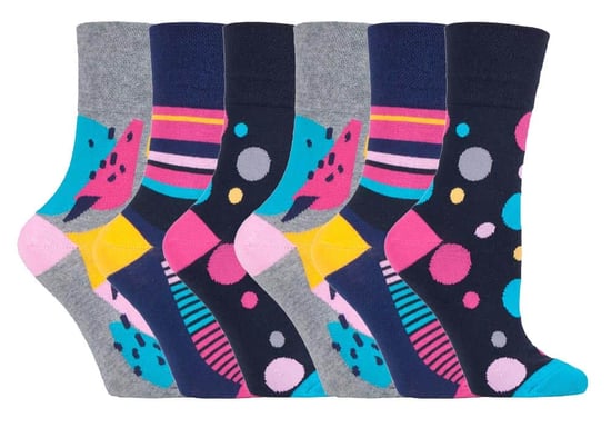 Sujeción Suave - 6 Pares de Calcetines Sin Elasticidad para Mujeres - GG189 - Image 1