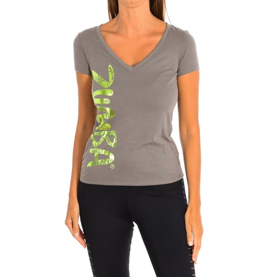 Women's short-sleeved V-neck sports T-shirt Z1T00320