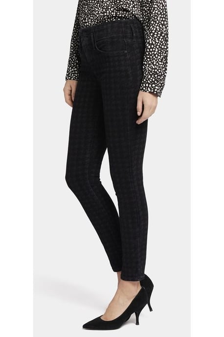Ami Skinny Jeans Houndstooth Premium Denim