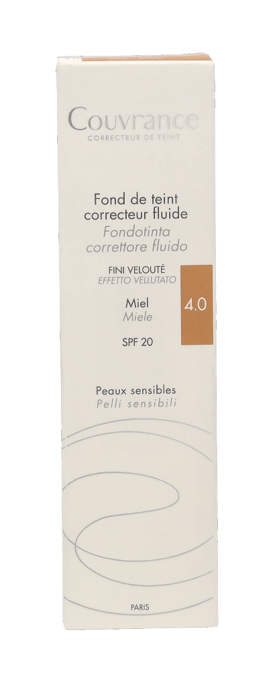 Couvrance Base De Maquillaje Fluida Pieles Sensibles #miel 30 ml - Image 2