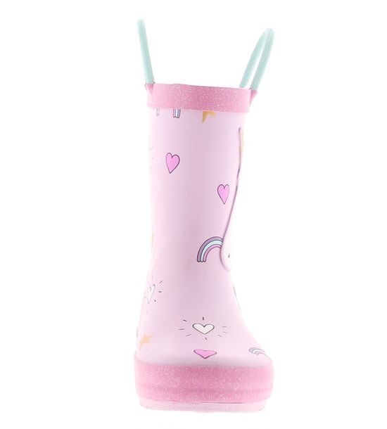 Princess Stardust Girls Wellies Orla pink