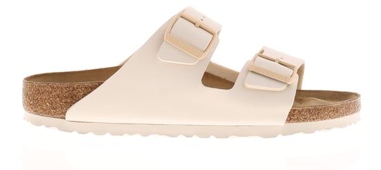 Birkenstock Womens Flat Sandals Arizona Slip On eggshell - Image 2