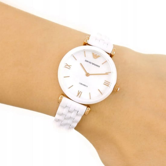 Emporio Armani AR1486 Ceramic Ladies Watch - Image 5