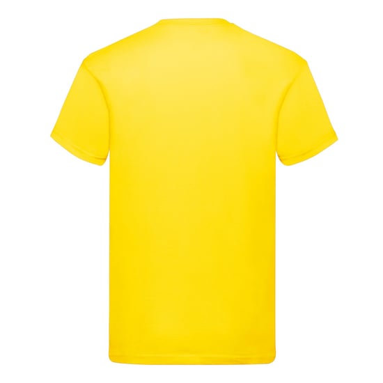 Fruit of the Loom Mens Original Heather T-Shirt (Yellow) - Image 2