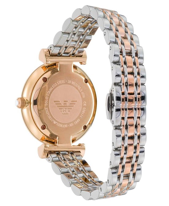 Emporio Armani Gianni T-bar Women's Multicolour Watch AR1840 - Image 4